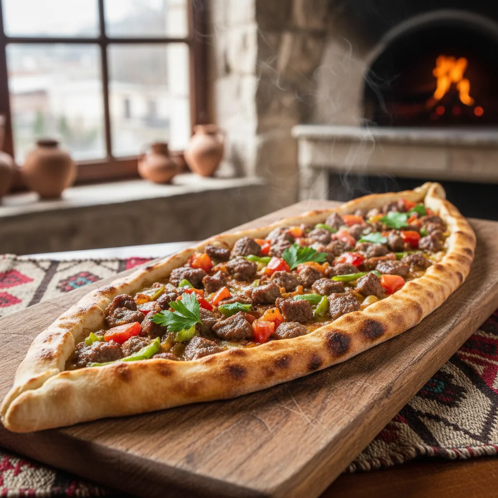 Kuşbaşılı Pide