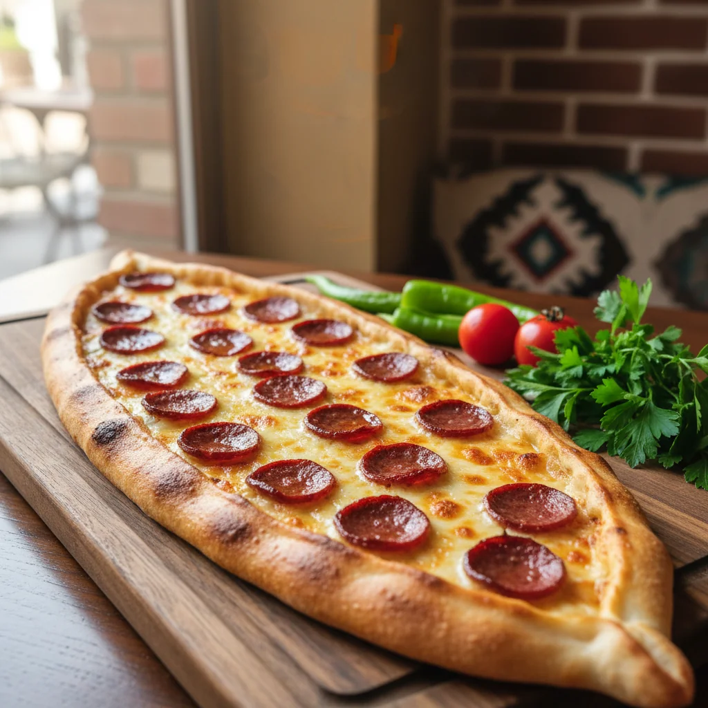 Sucuklu Pide